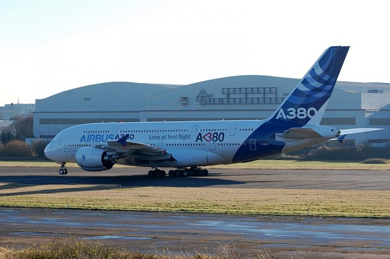 Airbus A380 pays final visit to Filton Airfield - Filton Journal