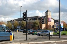 Filton Roundabout on the A38 in Bristol.