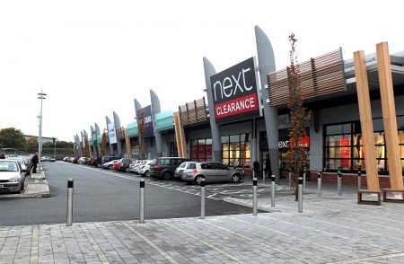 The Northern Terrace at Abbey Wood Shopping Park, Filton.