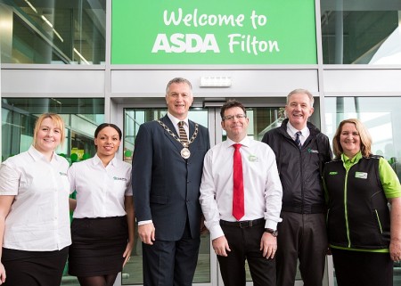 New Asda store opens at the Abbey Wood Shopping Park, Filton.