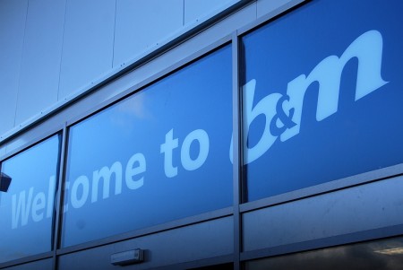 B&M store at the Abbey Wood Shopping Park, Filton, Bristol.