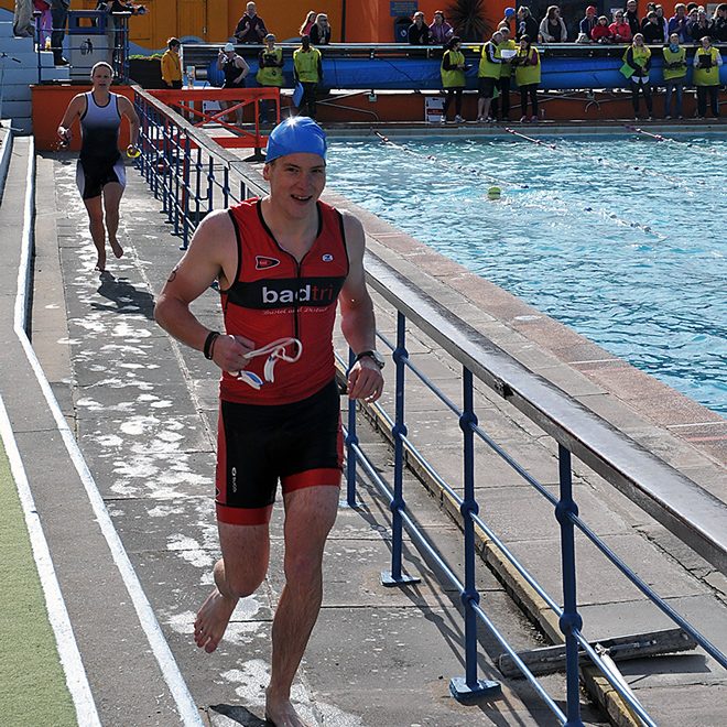 Swim-Run event organised by Sri Chinmoy Triathlon Club.