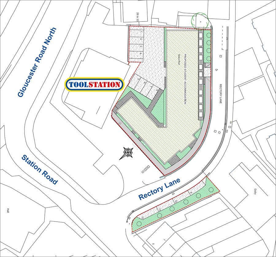 Image: Proposed site plan.